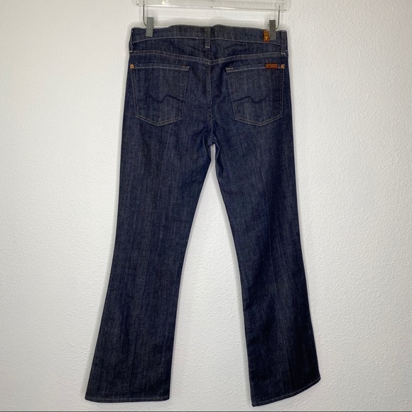 7 For all Mankind Mid Rise Flare Jeans - Picture 7 of 7